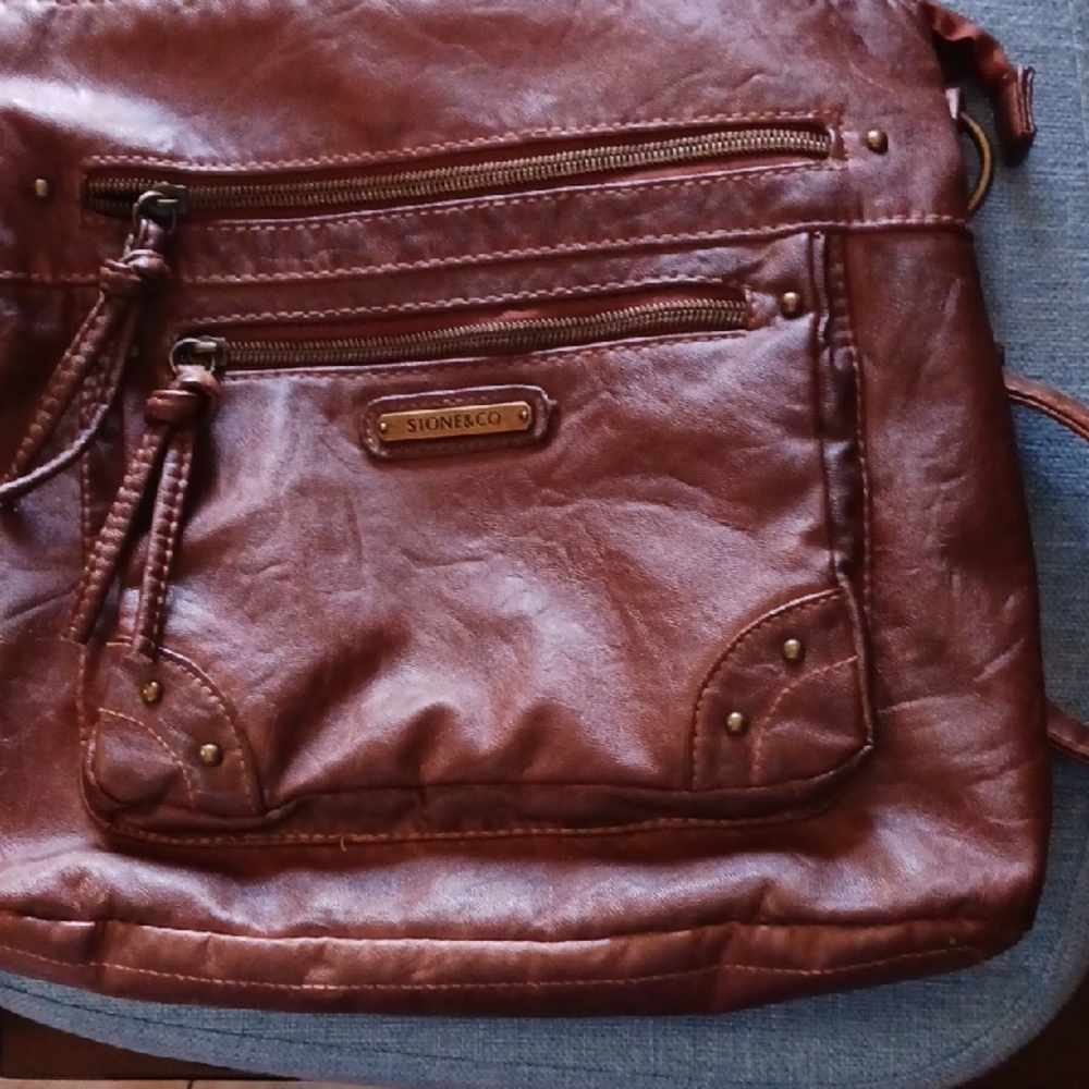 Stone & Co Brown Leather Purse